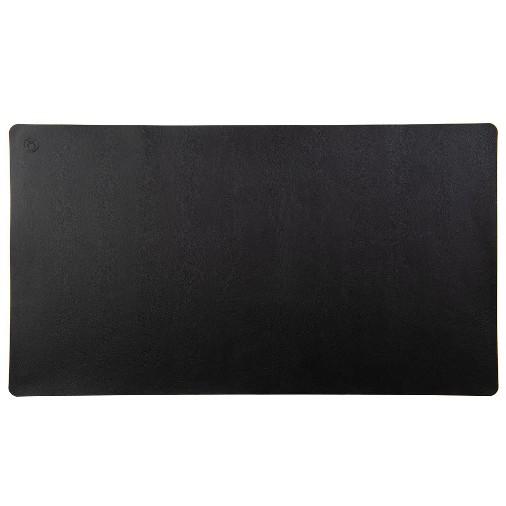 Mousepad gaming Flexi XXL  din piele  cu doua fete  pentru protectie birou  UNIKA  negru/gri